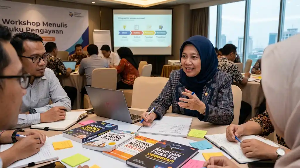 Dari Ide Jadi Karya: Mengapa Guru, Akademisi, dan Profesional Wajib Ikut Workshop Menulis Buku Pengayaan? - Dari Ide Jadi Karya: Mengapa Guru, Akademisi, dan Profesional Wajib Ikut Workshop Menulis Buku Pengayaan?