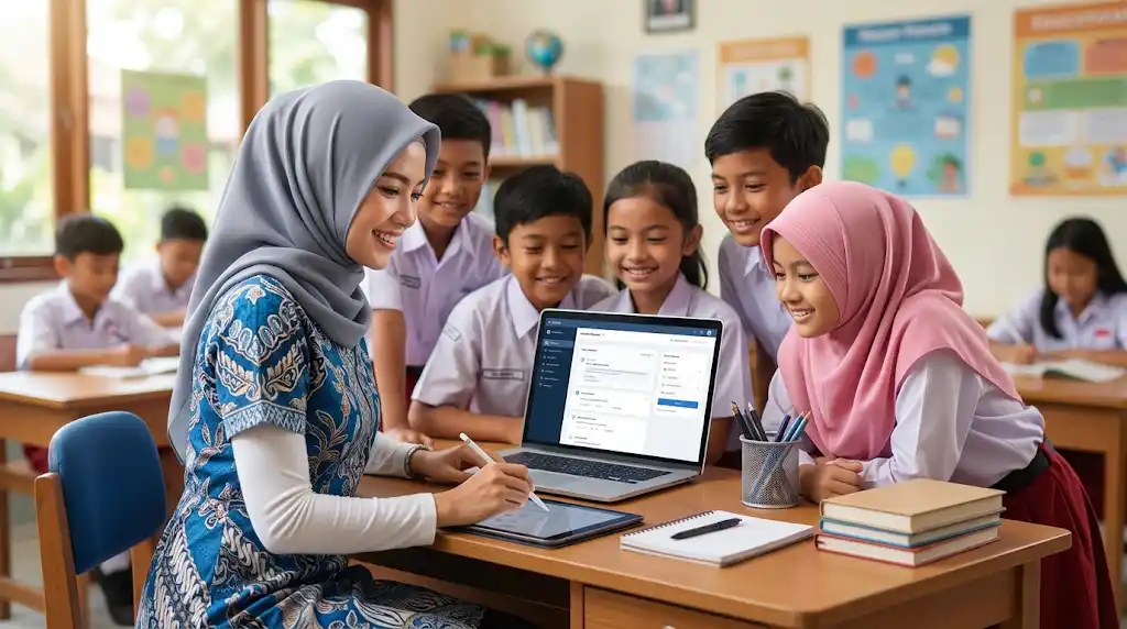 Lepas Landas di Era Digital: Kenapa Guru Zaman Now Wajib Melek AI? (Tanpa Bikin Kepala Pusing) - Lepas Landas di Era Digital: Kenapa Guru Zaman Now Wajib Melek AI? (Tanpa Bikin Kepala Pusing)