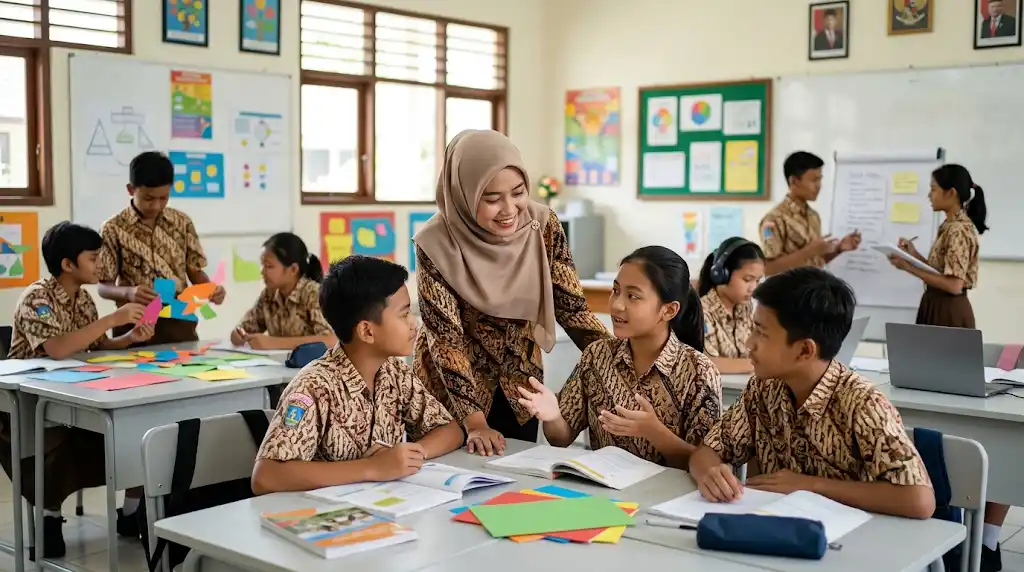 Naik Level Mengajar: Kupas Tuntas Pembelajaran Berdiferensiasi Tanpa Bikin Kepala Puyeng - Naik Level Mengajar: Kupas Tuntas Pembelajaran Berdiferensiasi Tanpa Bikin Kepala Puyeng